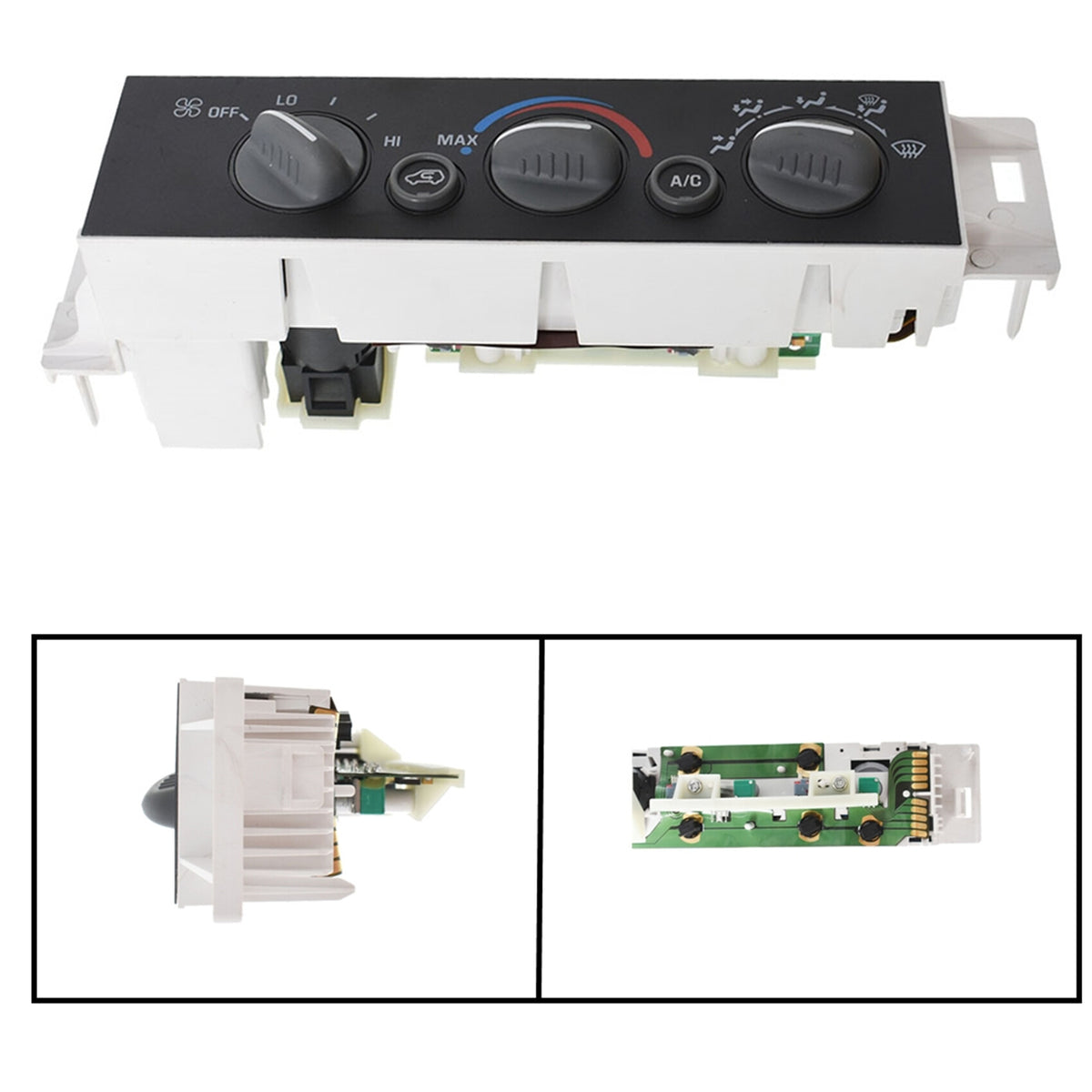 munirater A/C Air Conditioning Heater Control 9378815 Replacement for C2500 1996-2000, A/C Heater Climate Control Pannel w/o Window Defogger Switch
