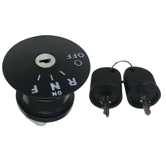 munirater Ignition Switch with Keys 4 Position Replacement for 48V RXV EZGO Electric Golf Cart 2008 - Up