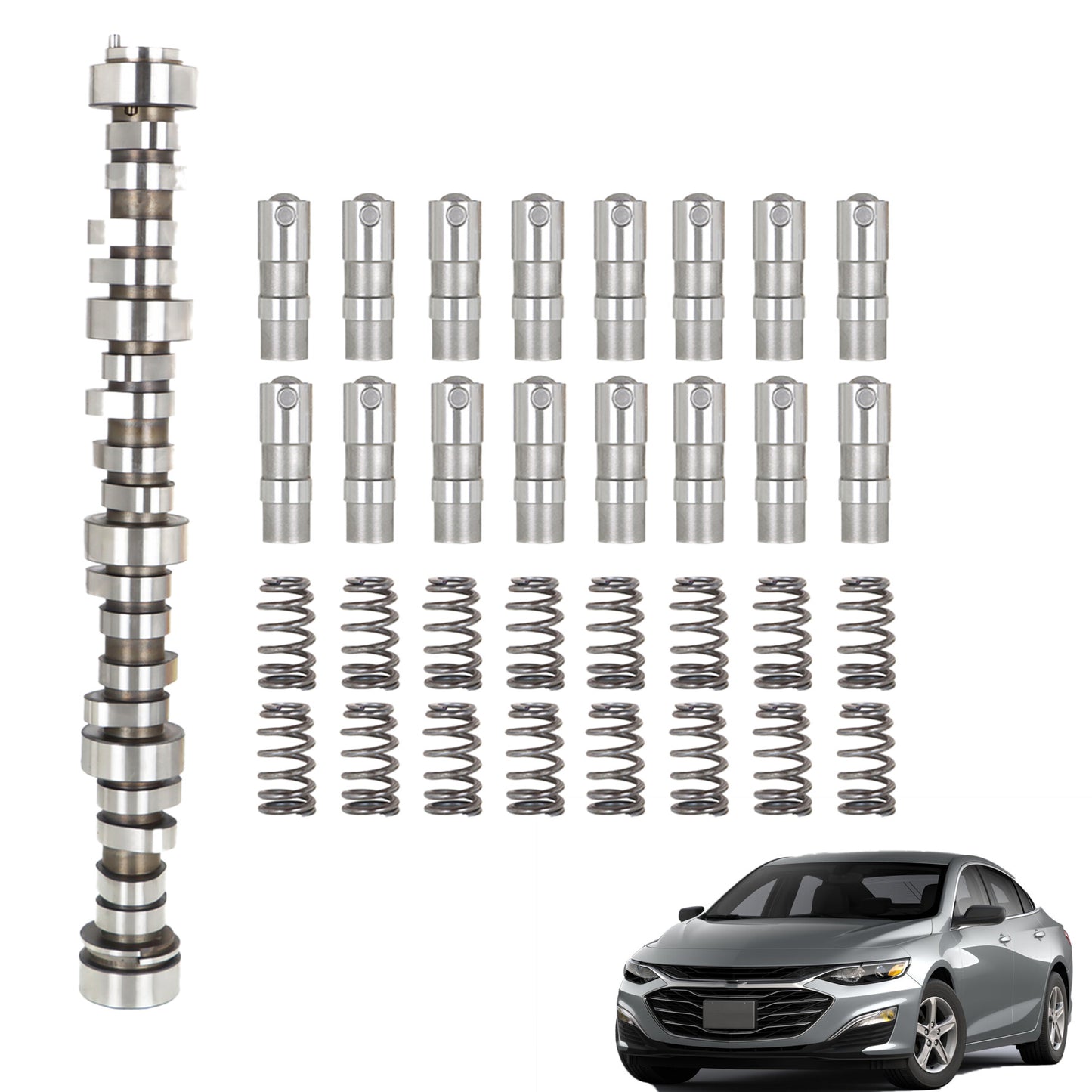 munirater Camshaft Lifters Spring Kit E1840P For Chevy LS LS1 .585" 4.8L 5.3L 5.7L