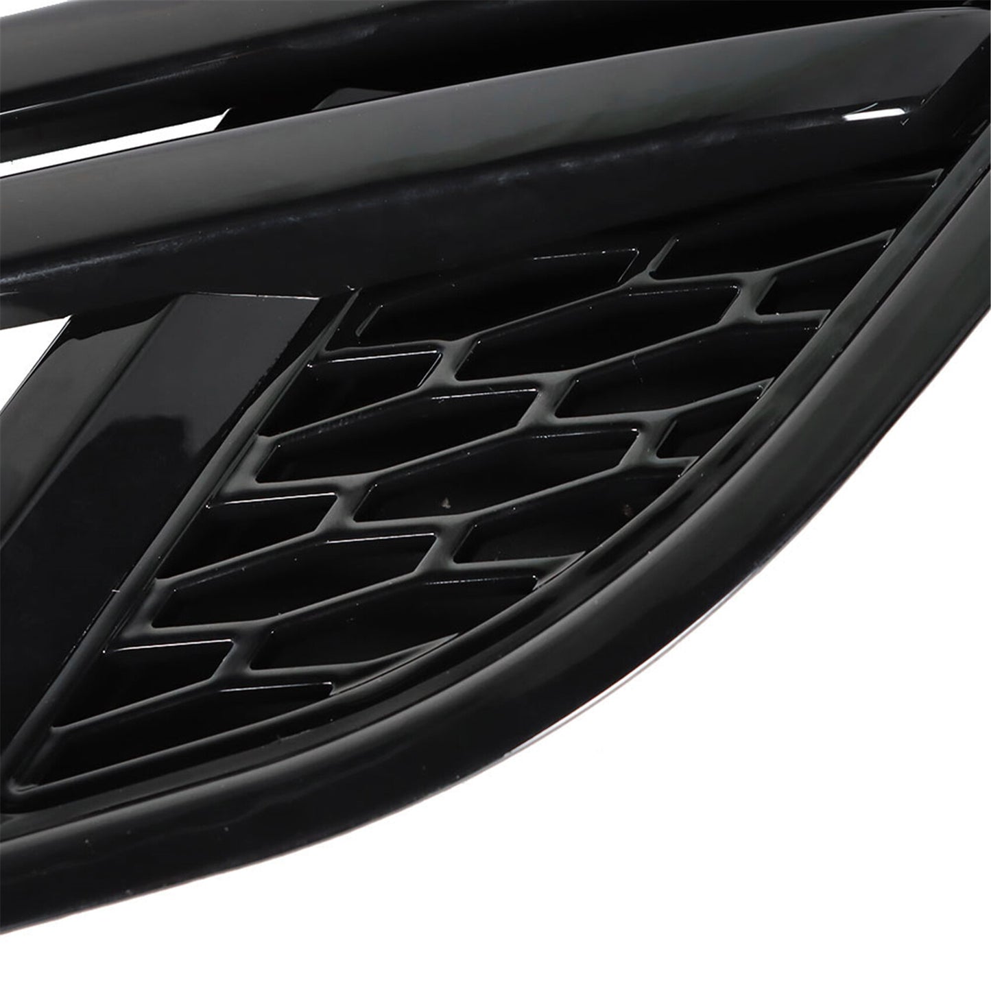 munirater Black Fender Right Side Air Vents Mesh Grille Trim Replacement for 2014-2017 Range Rover Sport