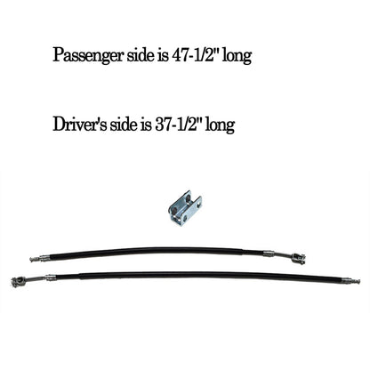 munirater Brake Cable Set Replacement for EZGO TXT Medalist 1994-2010 Gas and Electric Golf Carts 70273 - G03