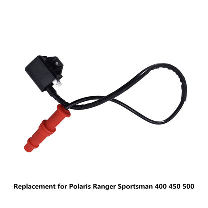 munirater Ignition Coil and Spark Plug Replacement for Ranger 400 2010-2014 Ranger 500 2004-2009 3089239