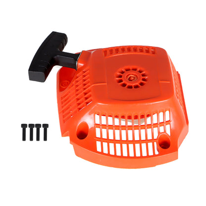 munirater 504597002 Recoil Starter Assembly Replacement for Husqvarna 435 435E Chainsaw with Screws