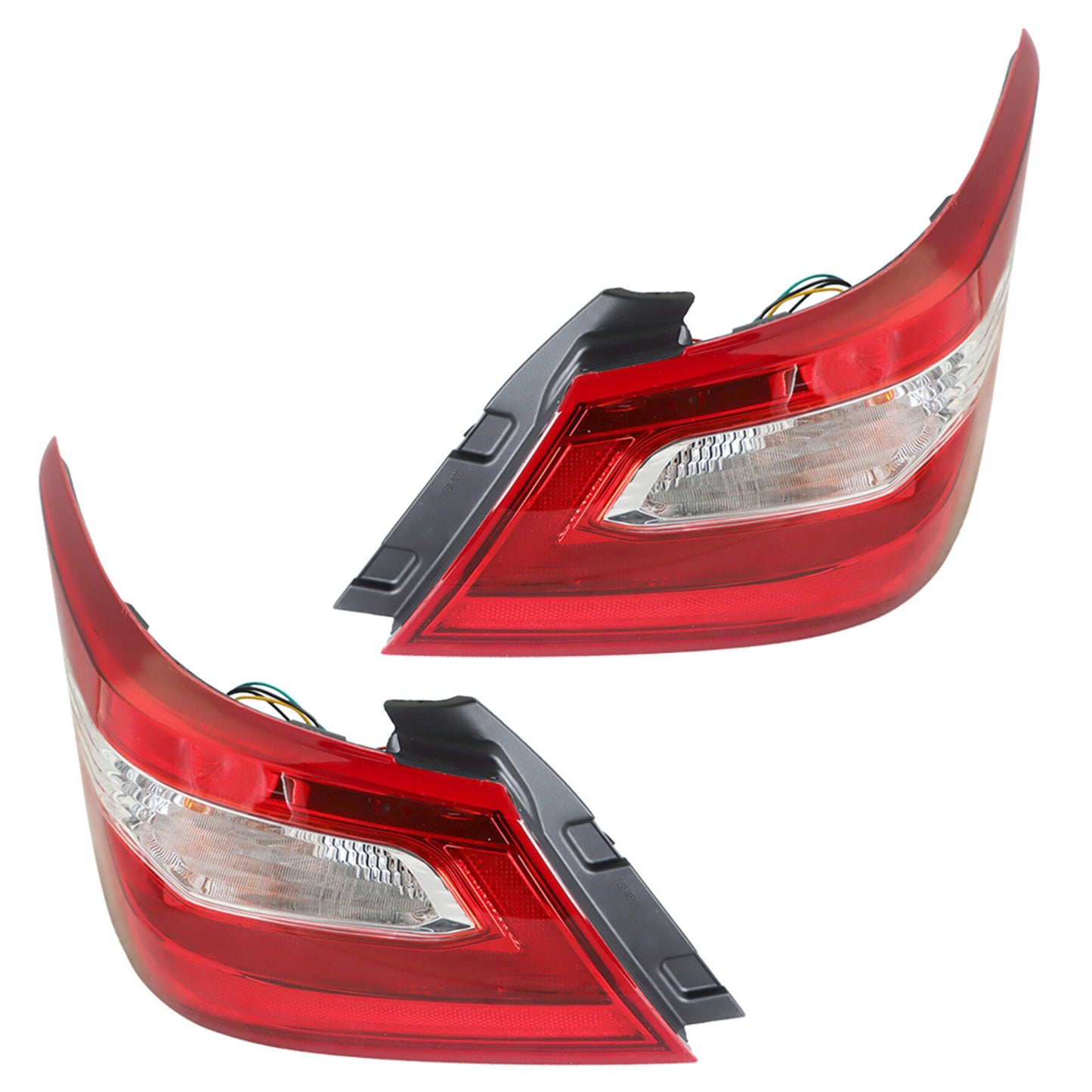 munirater Left+Right Side Outer Tail Light For 2016-2018 Nissan Altima Brake Lamp