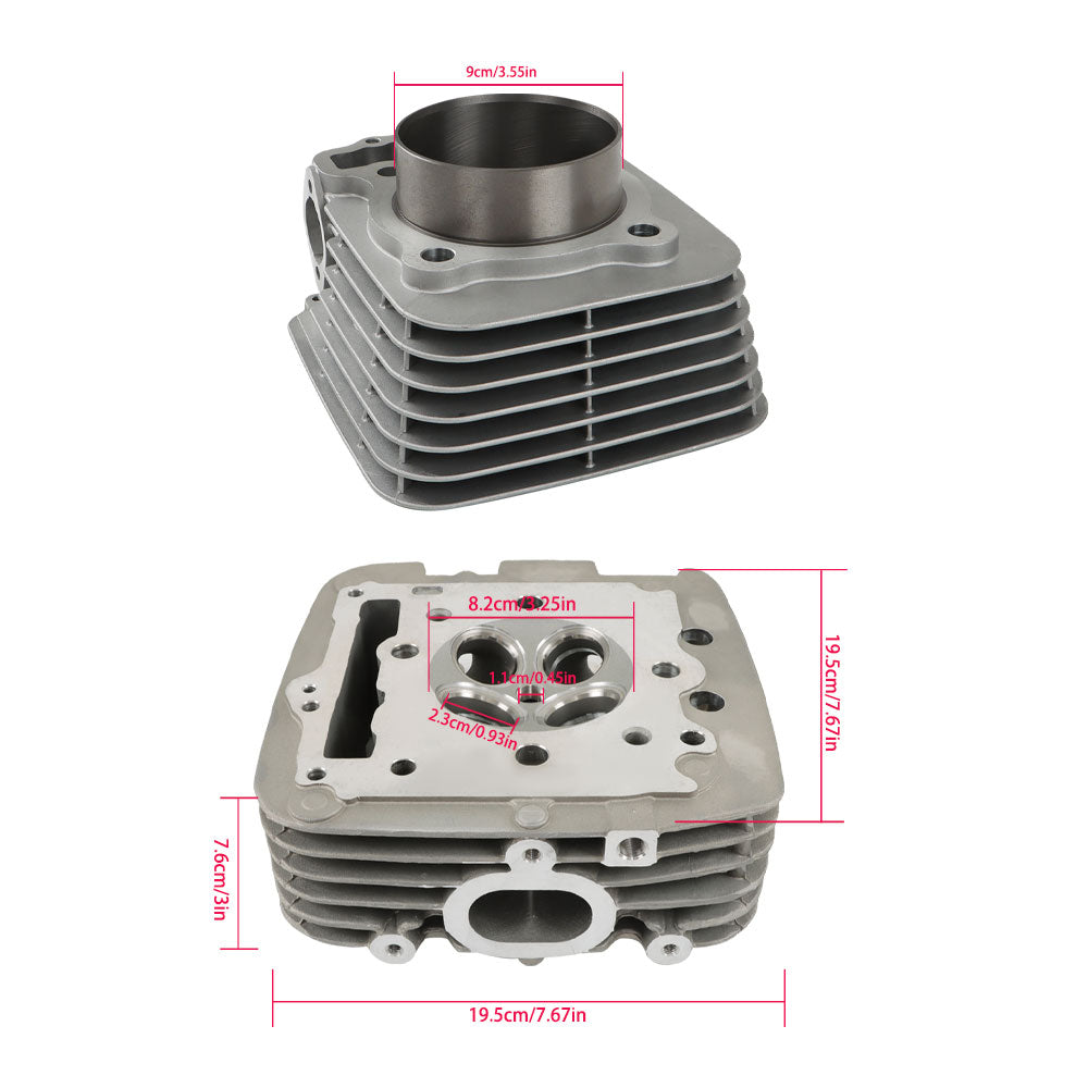 Cylinder Head Piston & Camshaft Kit for Honda TRX400EX TRX400X & XR400R
