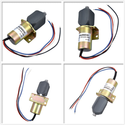 munirater 4 Wire Electric Solenoid Valve 12V Replacement for Corsa Marine Captain Call Electric Diverter Systems 270-11101