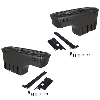 munirater Truck Bed Storage Box Case Lockable Toolbox Replacement for 2015-2021 Colorado/Canyon, 2 Pack Right Passenger Side&Left Driver Side SC103D