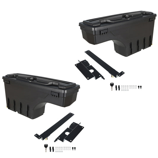 munirater Truck Bed Storage Box Case Lockable Toolbox Replacement for 2015-2021 Colorado/Canyon, 2 Pack Right Passenger Side&Left Driver Side SC103D