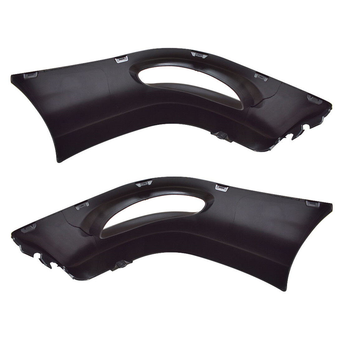 munirater Front Bumper Lips Set LH/RH Replacement for 2005 2006 2007 2008 Toyota Corolla S Style Front Wrap Angle