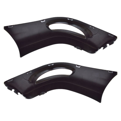 munirater Front Bumper Lips Set LH/RH Replacement for 2005 2006 2007 2008 Toyota Corolla S Style Front Wrap Angle