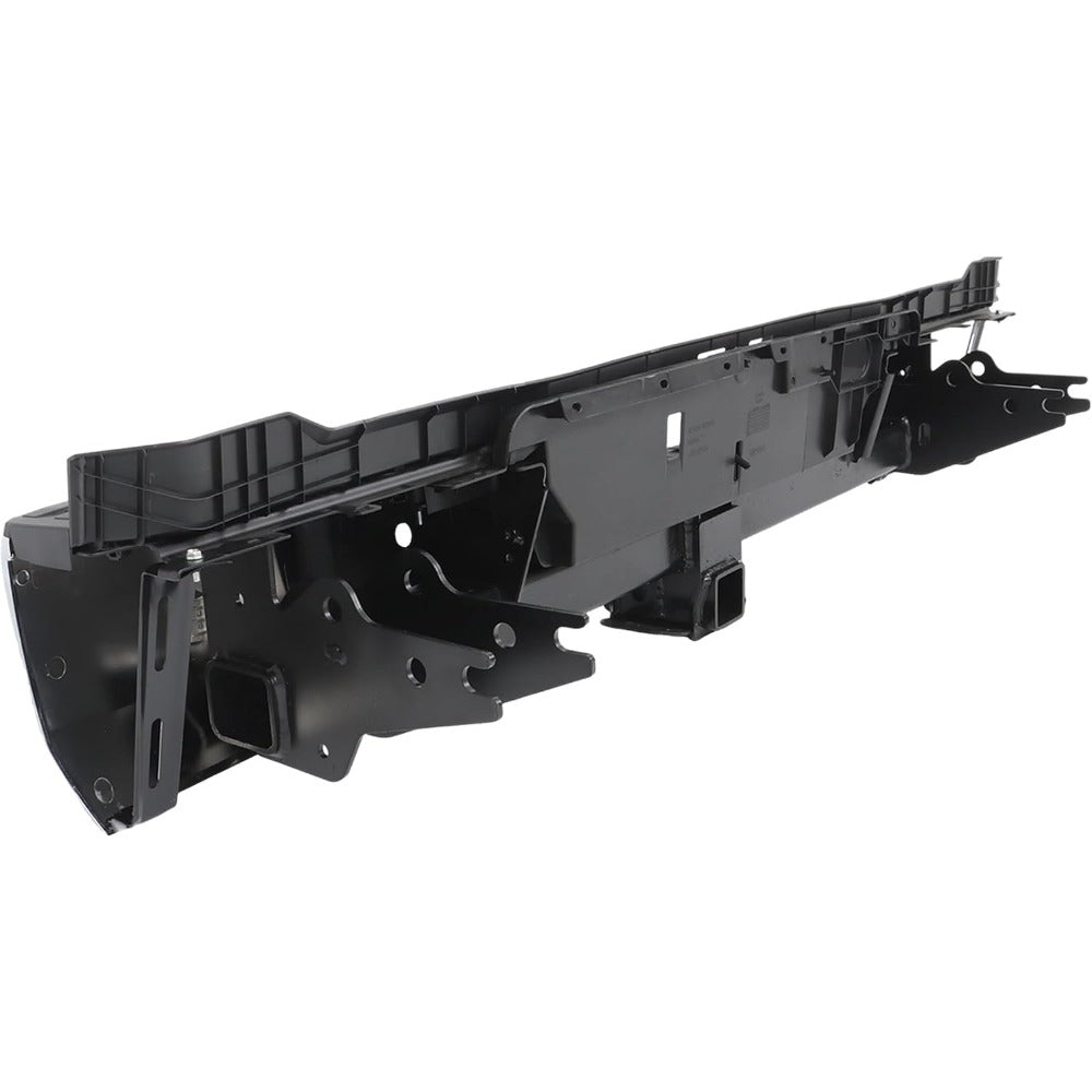 Chrome Rear Step Bumper for Toyota Tundra 2022-2024, with Sensor Holes, for Tow-Hitch Models, TO1103148