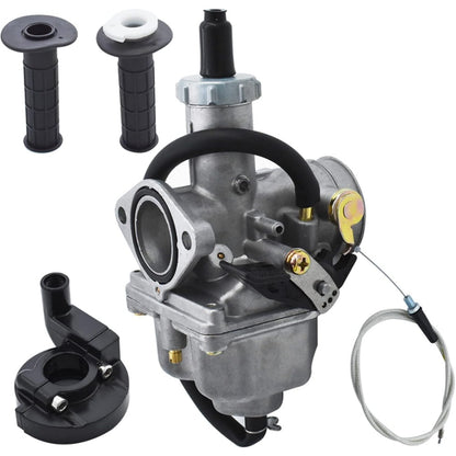 PZ26 26mm Carburetor with Throttle Cable and Grips for Honda XR100 XR100R CRF100F