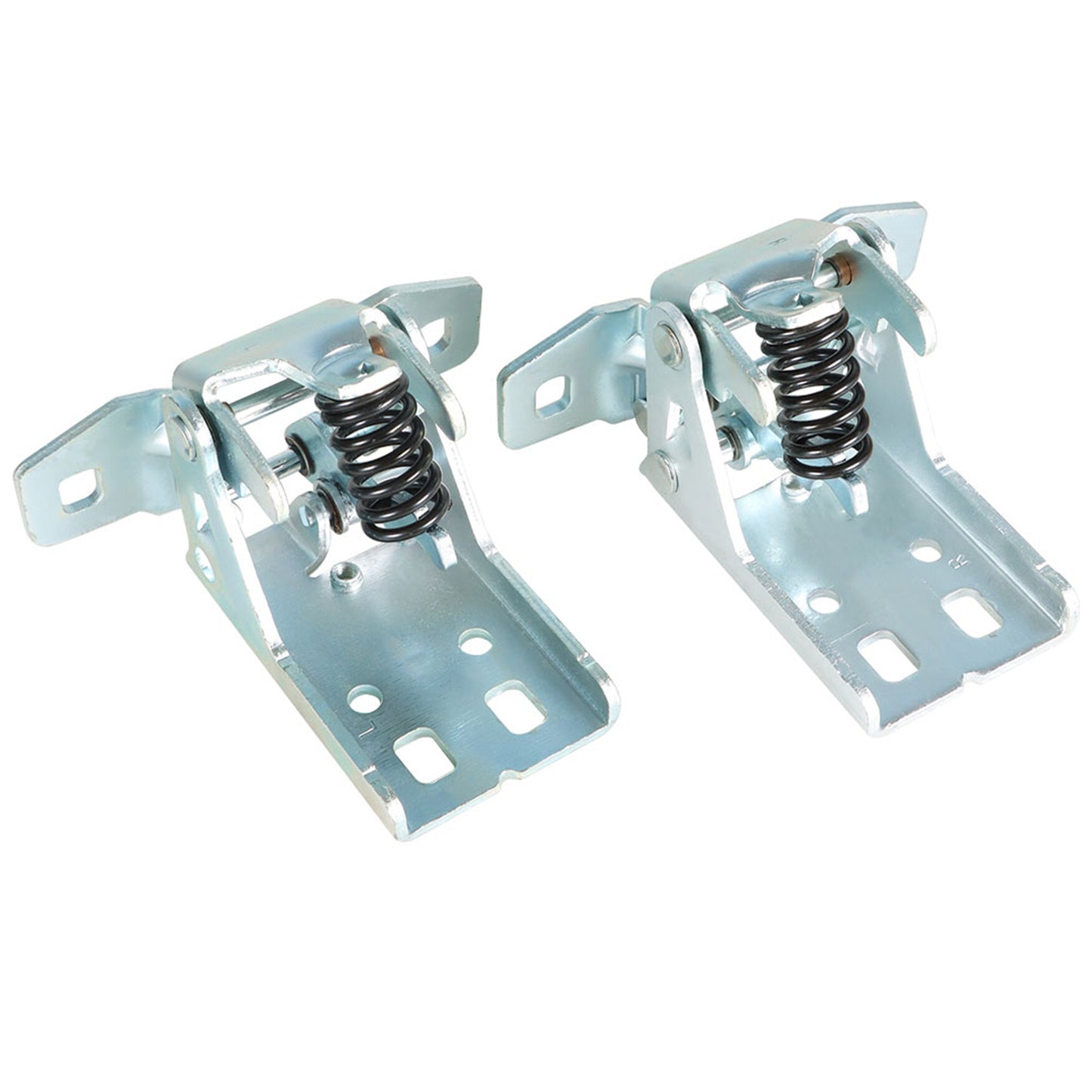 munirater 2PCS Door Hinge Upper Left Right Side Silver Replacement for 1994-2002 Ram 1500 2500 3500 55075956AC 55075957AC