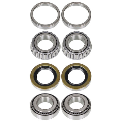 munirater 2 Pack Golf Cart Front Wheel Hub Bearings & Seal Replacement for 1976-UP Gas & Electric Golf Carts