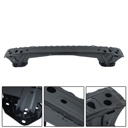 Black Rear Bumper Reinforcement Impact Bar Replacement for Outback Wilderness 2022 2023 2024 Steel