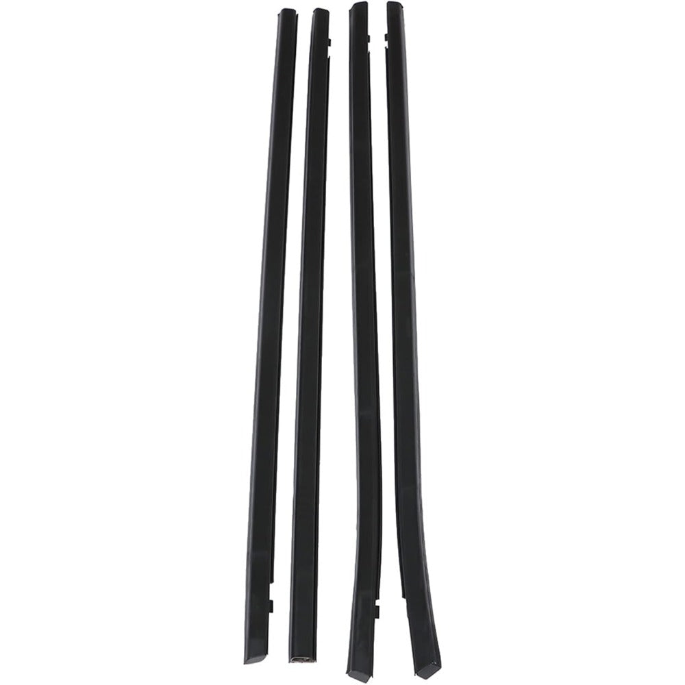 Window Weatherstrip Molding Kit for 2016-2019 Honda Civic Sedan, 4-Piece