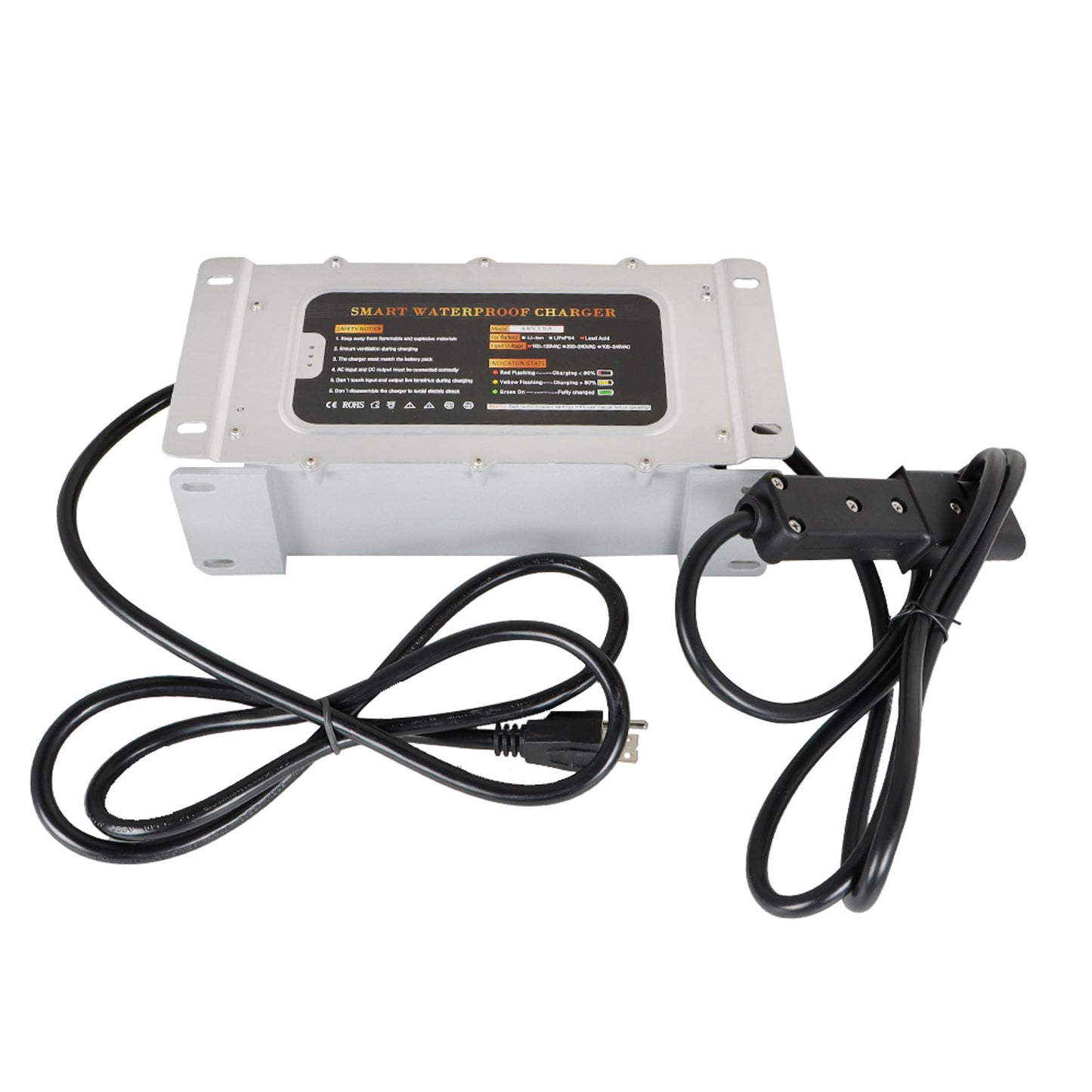 munirater 48 Volt 15 Amp Battery Charger Replacement for G19/G22 Golf Cart