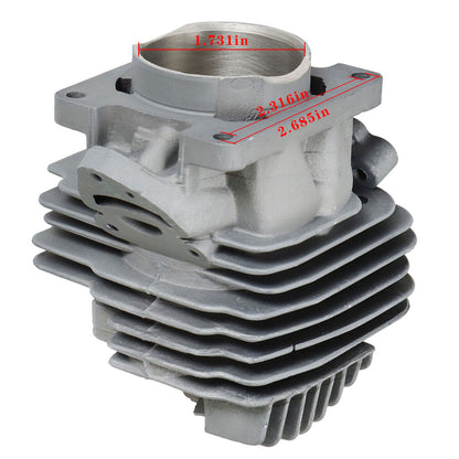 munirater 44.7MM Cylinder Piston Kit Replacement for Chainsaw 11410201200 with Oil Seal Needle Bearing Spark Plug