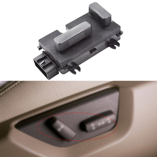 munirater Driver Left Power Seat Switch 8 Way Recliner Switch 12450166 Replacement for Chevrolet Silverado GMC Sierra Cadillac Escalade