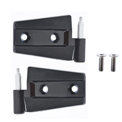 munirater Black Car Door Hinges Replacement for 2007-2018 Wrangler Unlimited JK