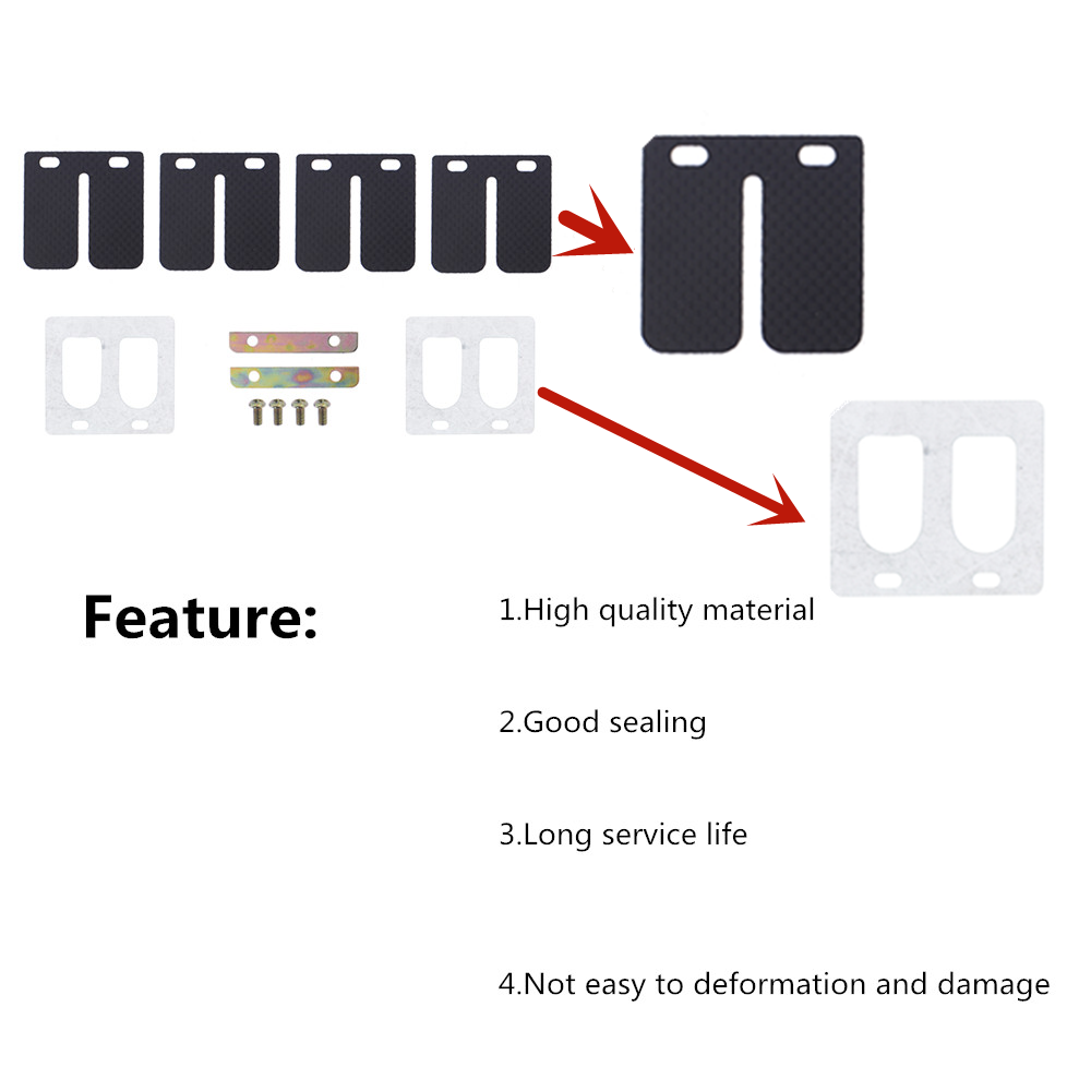 munirater Flex Dual Stage Intake Reed Valve Accessories Replacement for Blaster YFS200 1988-2006