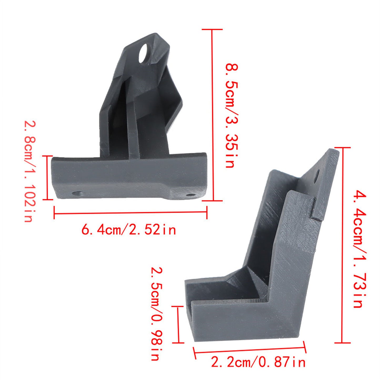 munirater Driver Door Panel Bracket Combo Pack Replacement for 2002-2009 Envoy 9-7x Ascender