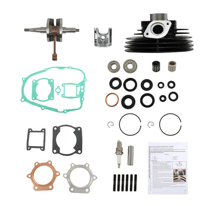 Cylinder Piston Crankshaft Gasket & Seal Kit for Yamaha Blaster 200 1988-2006