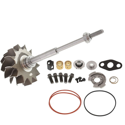 Turbo Rebuild Kit 13 Blade Upgrade Turbine Replacement for 05-07 6.0 Powerstroke GT3782VA