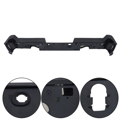 Steel Rear Bumper Assembly Black Replacement for F250 F350