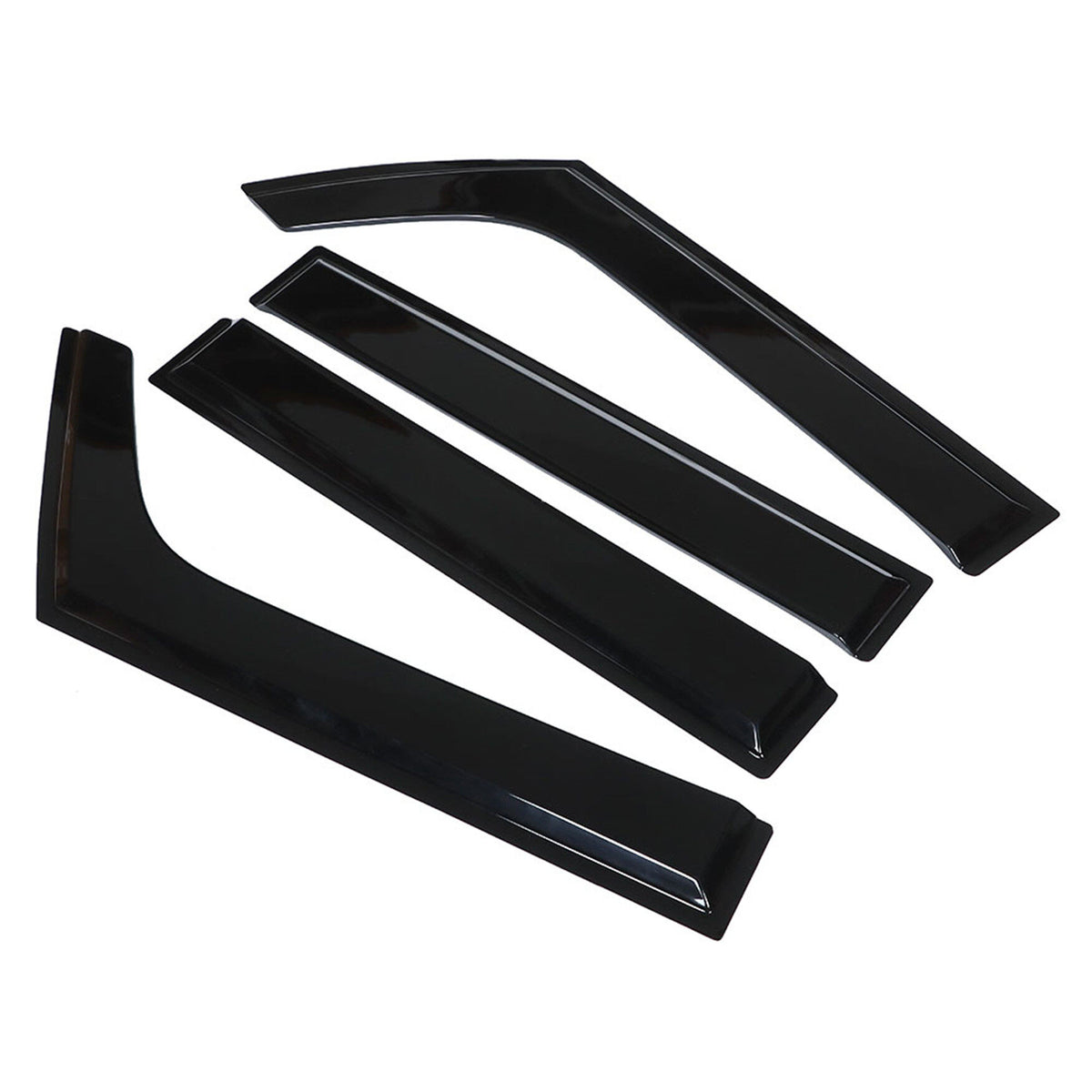 munirater Side Window Visor Vent Sun Rain Guard Deflector Replacement for 2018-2021 Wrangler JL Unlimited