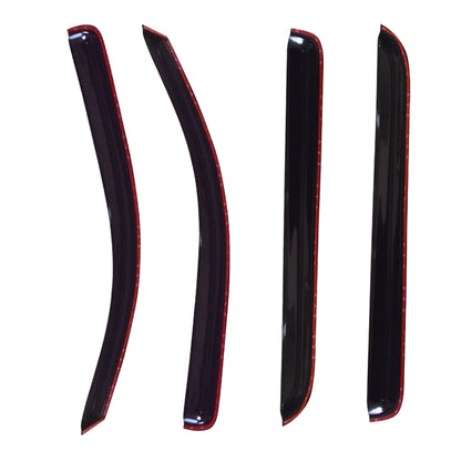 munirater Side Window Visors Rain Guard Wind Vent Shade Deflector Replacement for 2014-2018 Silverado Sierra