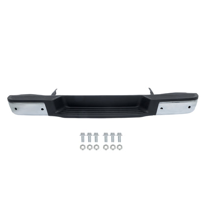Rear Bumper Assembly Replacement for NV1500 NV2500 Replacement for NV1500 2012-2021 Replacement for NV2500 2012-2021, with Parking Aid Sensor Holes, Steel