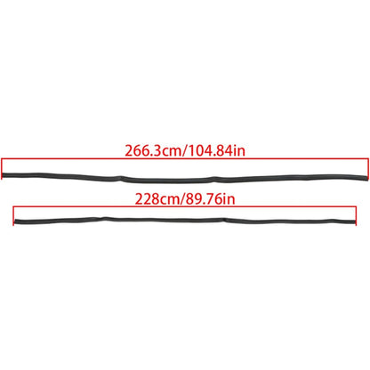 Door Glass Run Channel Seals for Toyota Land Cruiser & Lexus LX450