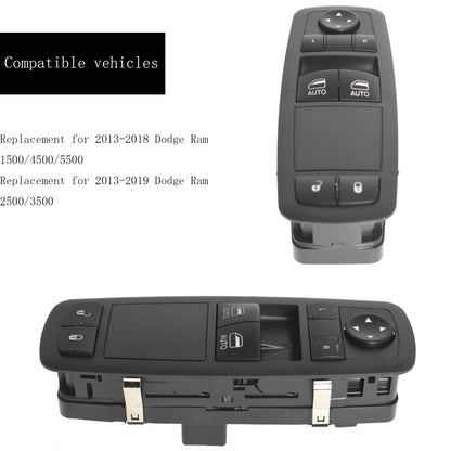 munirater Power Window Switch Driver Side Power Window Switch 68148895AB Replacement for 2013-2018 Dodge Ram 1500 2500 3500