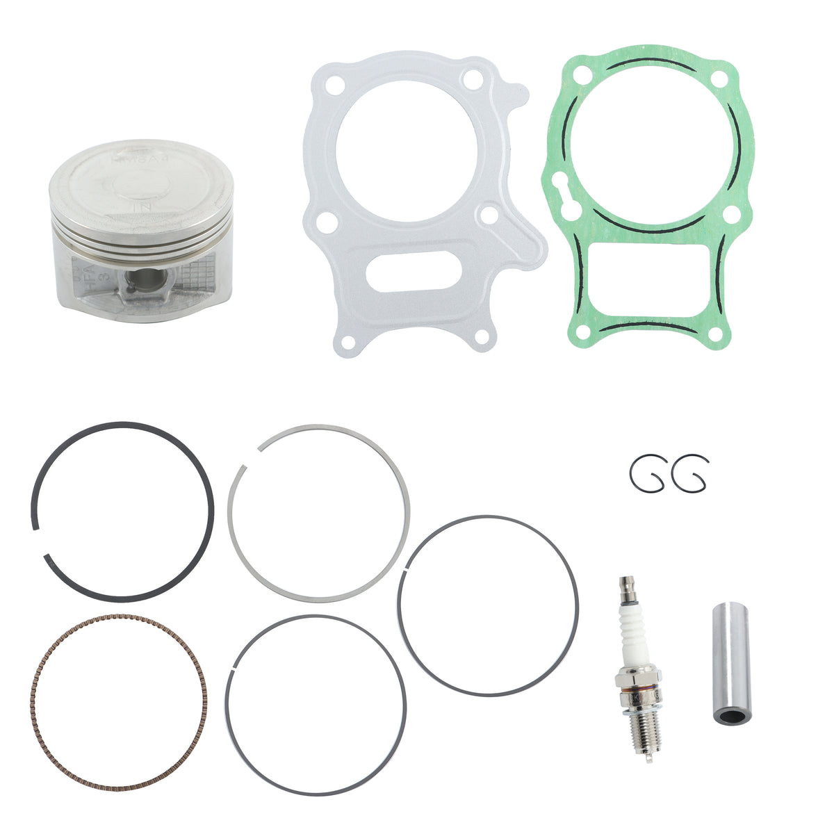 Cylinder Head Piston & Gasket Kit for Honda Recon 250 TRX250EX & TRX250X