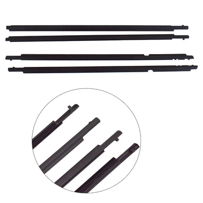 Rubber Window Weatherstrip Kit for 2009-2012 Toyota Corolla, 4-Piece