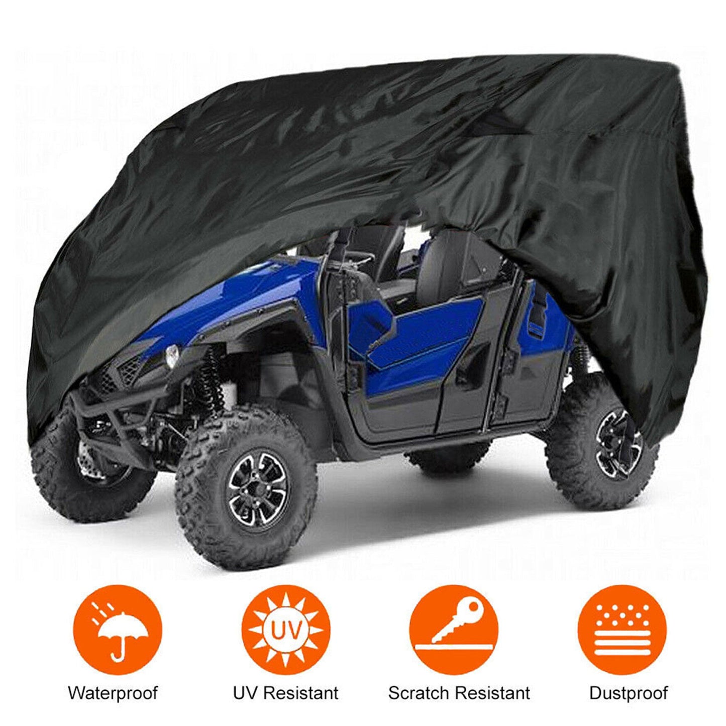 munirater UTV Cover Utility Vehicle Storage Cover SXS Storage Cover Replacement for Yamaha Wolverine X4