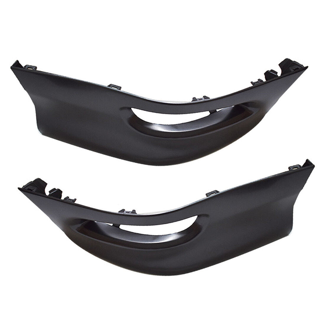 munirater Front Bumper Lips Set LH/RH Replacement for 2005 2006 2007 2008 Toyota Corolla S Style Front Wrap Angle