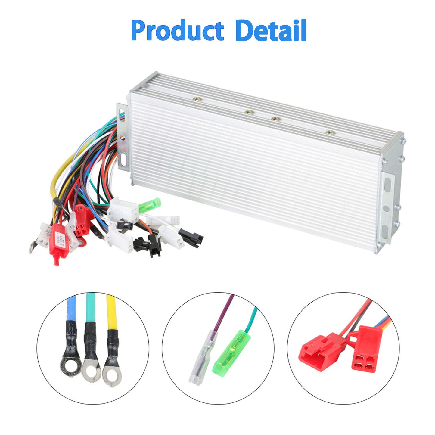 munirater 48-72V 1000W Brushless DC Motor Speed Controller Replacement for Electric Bicycle E-bike Scooter