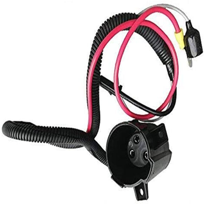 munirater Golf Cart 48 Volt Charger DC Receptacle with Harness Replacement for Club Car Precedent Electric Golf Carts 2004 - Up 103375501