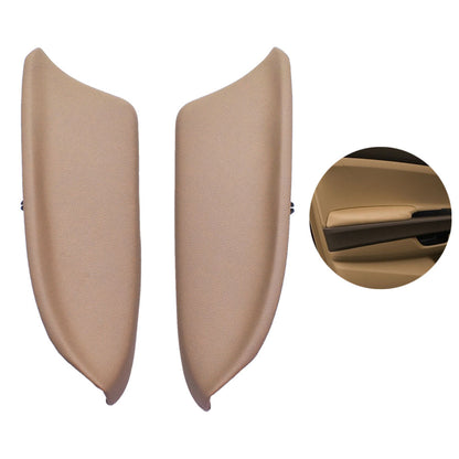 munirater Beige 1 Pair Front LR Car Door Panel Armrest Lid PU Leather Replacement for Honda Accord 2008-2012 Sedan 83553-TA0-A31ZC 83503-TA0-A31ZC