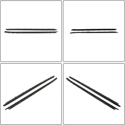 Window Sweep Weatherstrip Kit for 1984-1989 Chevrolet Corvette, 4-Piece