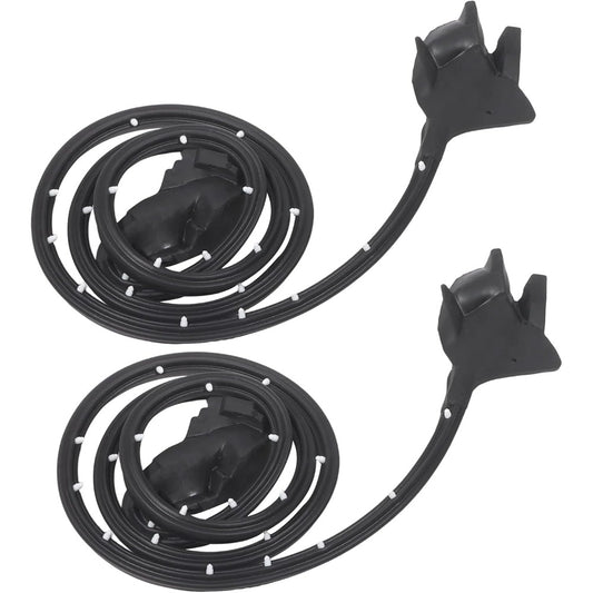Rubber Door Weatherstrip Seals for 1970-1981 Camaro & Firebird, Pair