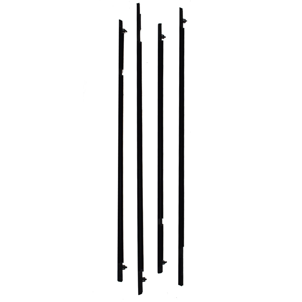 Window Belt Weatherstrip Kit for 2006-2011 Honda Civic Sedan, 4-Piece