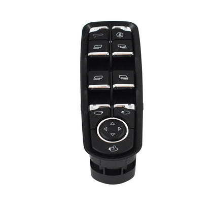 Front Left Door Power Window Switch Master Power Window Switch 7PP959858RDML Replacement for 2010-2014 Panamera