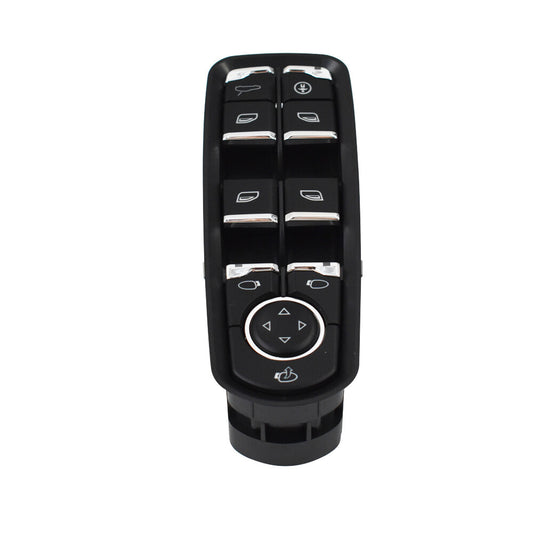 Front Left Door Power Window Switch Master Power Window Switch 7PP959858RDML Replacement for 2010-2014 Panamera
