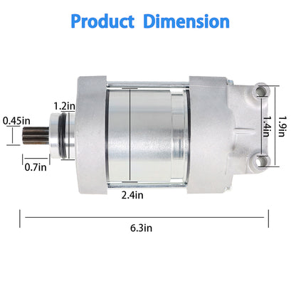 munirater Motorcycle Starter Replacement for YZF-R1 YZF R1 / R1S 2004 2005 2006 2007 2008