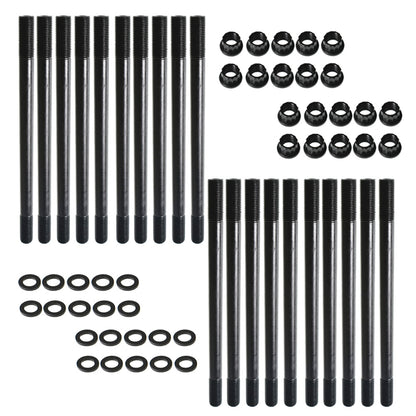 munirater Cylinder Head Studs 250-4202 Replacement for 2003-2007 F-Series Trucks Ford E-Series Vans Excursion 6.0L Engine 2504202 3C3Z-6065-AA