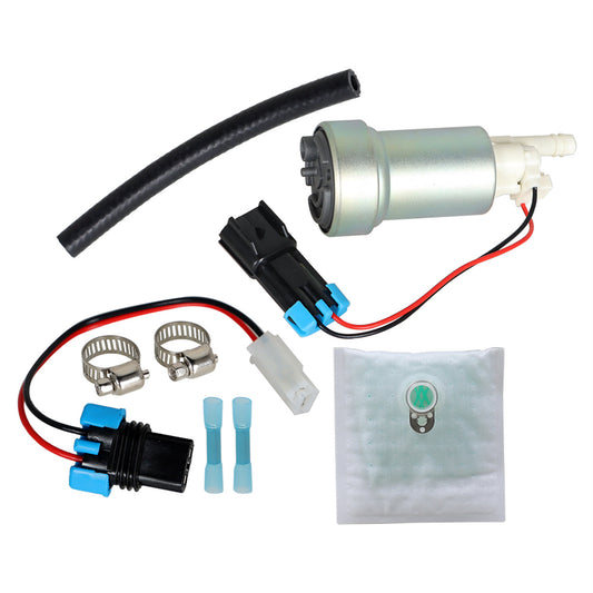 munirater 525lph F90000285 Hellcat Fuel Pump & Install Kit E85 Replacement for Walbro/T1