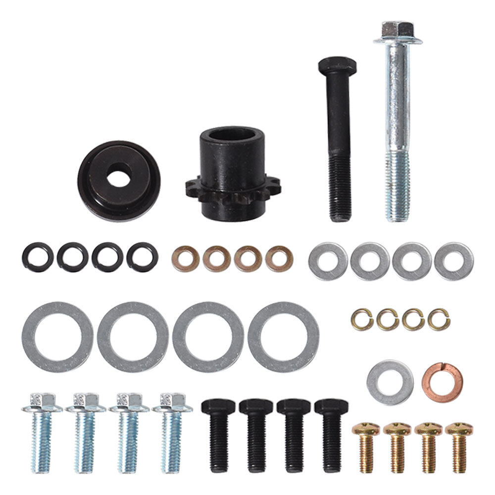 munirater Torque Converter Kit Clutch Pulley Driver Driven 8 to 16HP with a 1 Straight Crankshaft with 1/4 Keyway Replacement for Comet 40 Series Go Kart 203015A 203015 209133A 209133 209139A 209139